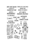 Hero Arts - Crackin' Christmas Collection - Clear Stamps - A Little Nuts-ScrapbookPal