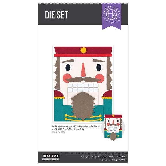 Hero Arts - Crackin' Christmas Collection - Dies - Big Mouth Nutcracker-ScrapbookPal