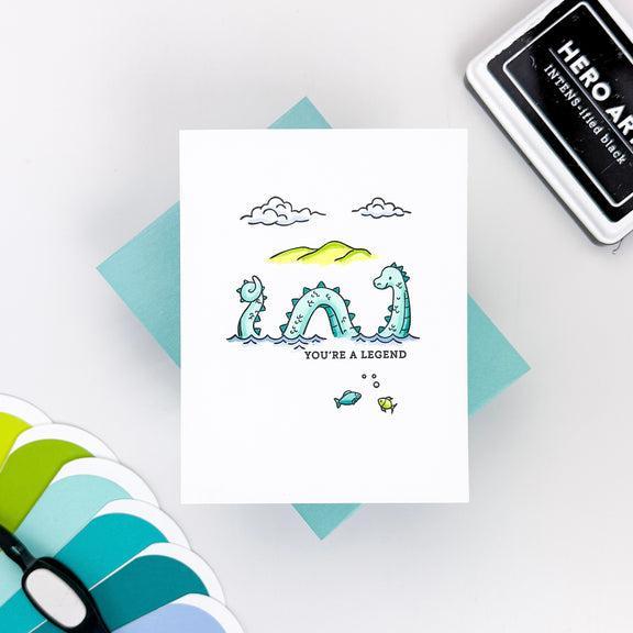Hero Arts - Don't Stop Believing Collection - Clear Stamps - Unbelievably Awesome-ScrapbookPal