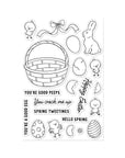 Hero Arts - Eggstra Special Collection - Clear Stamps - Spring Tweetings-ScrapbookPal