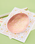 Hero Arts - Eggstra Special Collection - Dies - Daisy Cover Plate-ScrapbookPal
