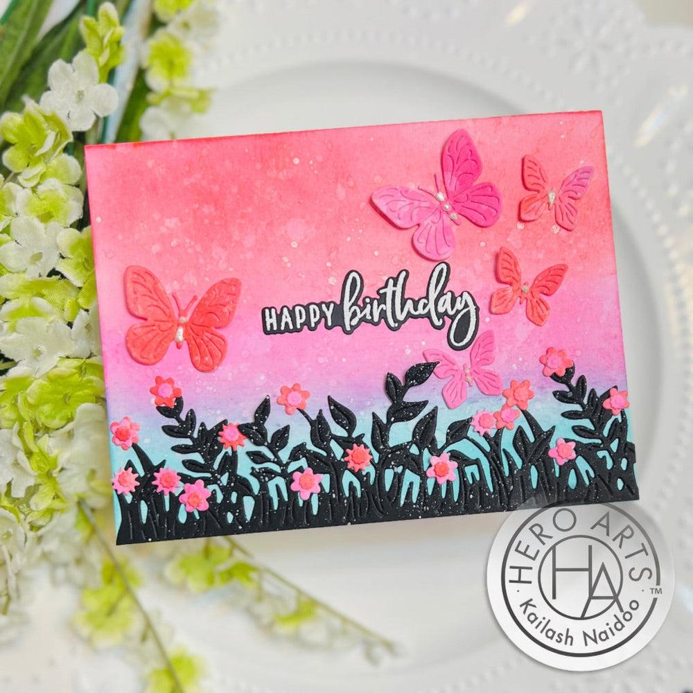 Hero Arts - Fancy Dies - Butterfly Foliage-ScrapbookPal