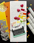 Hero Arts - Fancy Dies - Stacked Books-ScrapbookPal