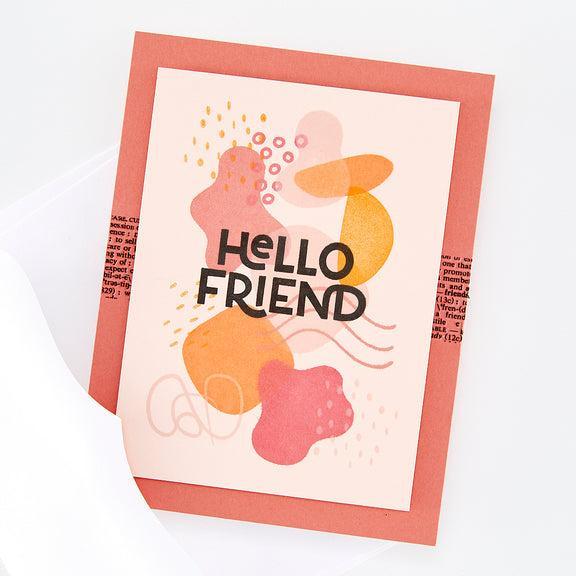 Hero Arts - Fresh Flowers Collection - Clear Stamps - Organic Shapes-ScrapbookPal