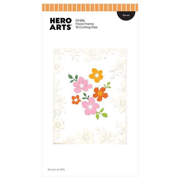 Hero Arts - Fresh Flowers Collection - Dies - Floral Frame-ScrapbookPal