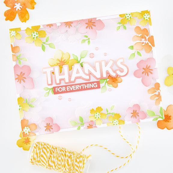 Hero Arts - Fresh Flowers Collection - Dies - Sweet Blooms-ScrapbookPal
