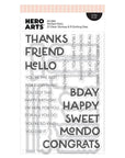Hero Arts - Fresh Flowers Collection - Stamp & Cut - Perfect Pairs-ScrapbookPal