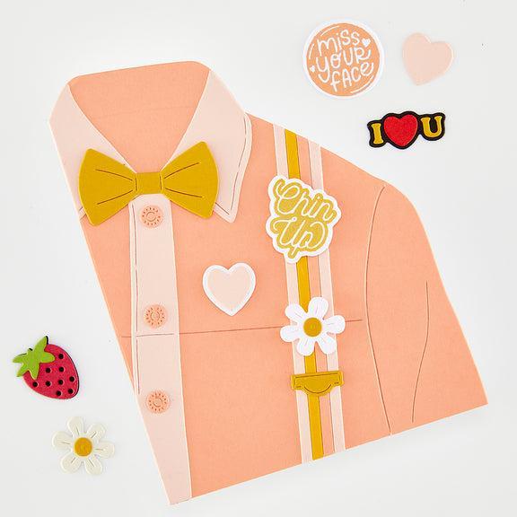 Hero Arts - Friends With Flair Collection - Dies - Got Flair?-ScrapbookPal