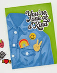 Hero Arts - Friends With Flair Collection - Stencils - Jean Jacket-ScrapbookPal