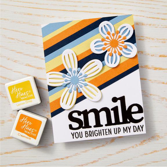 Hero Arts - Friendship Blooms Collection - Fancy Dies - Large Flower Layering-ScrapbookPal