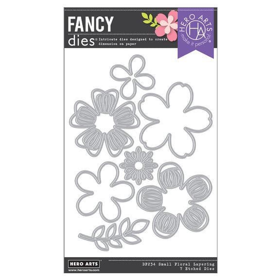 Hero Arts - Friendship Blooms Collection - Fancy Dies - Small Flower Layering-ScrapbookPal