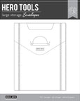Hero Arts - Hero Tools - Large Storage Envelopes 7x9-ScrapbookPal
