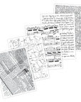 Hero Arts - Hero Transfers - Collage Backgrounds Part 2-ScrapbookPal