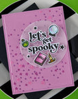 Hero Arts - Hocus Pocus Collection - Stamp & Cut - Season's Creepings-ScrapbookPal