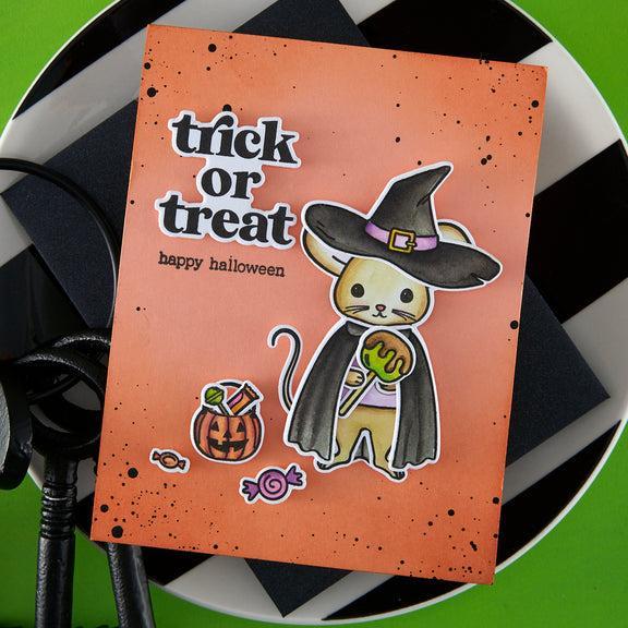 Hero Arts - Hocus Pocus Collection - Stamp &amp; Cut - Season's Creepings-ScrapbookPal
