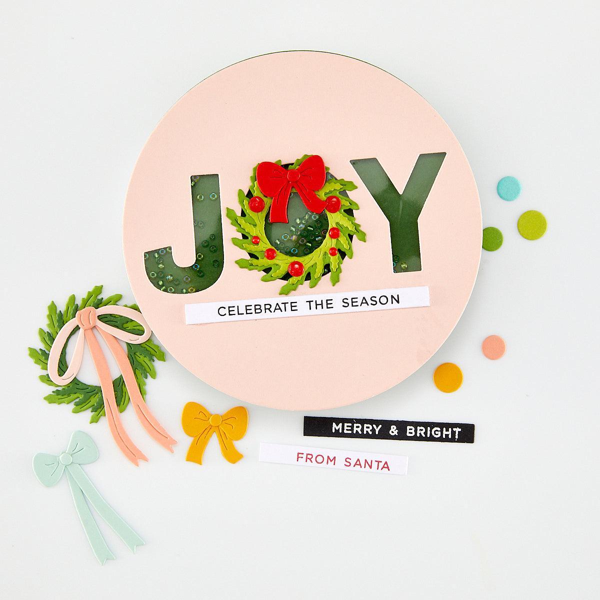 Hero Arts - Home for the Holidays Collection - Clear Stamps - Season's Greetings-ScrapbookPal