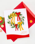 Hero Arts - Home for the Holidays Collection - Dies - Winter Wreath-ScrapbookPal