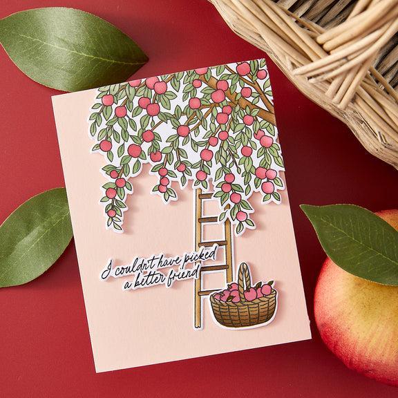 Hero Arts - I Pick You Collection - Stamp &amp; Cut - In The Orchard-ScrapbookPal