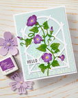 Hero Arts - In The Garden Collection - Fancy Dies - Morning Glory-ScrapbookPal