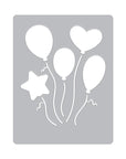 Hero Arts - Let's Celebrate Collection - Fancy Dies - Balloons Cover Plate-ScrapbookPal
