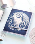 Hero Arts - Letterpress + Foil Plate - Winter Forest-ScrapbookPal