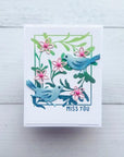 Hero Arts - Lovely Letterpress Collection - Letterpress + Foil Plate - Decorative Floral-ScrapbookPal