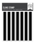 Hero Arts - Packed With Love Collection - Cling Stamps - Wide Stripe Bold Print-ScrapbookPal