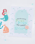 Hero Arts - Packed With Love Collection - Letterpress + Foil Registration Plate - Glad We're Tight-ScrapbookPal