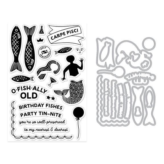Hero Arts - Packed With Love Collection - Stamp &amp; Cut - Well Preserved-ScrapbookPal