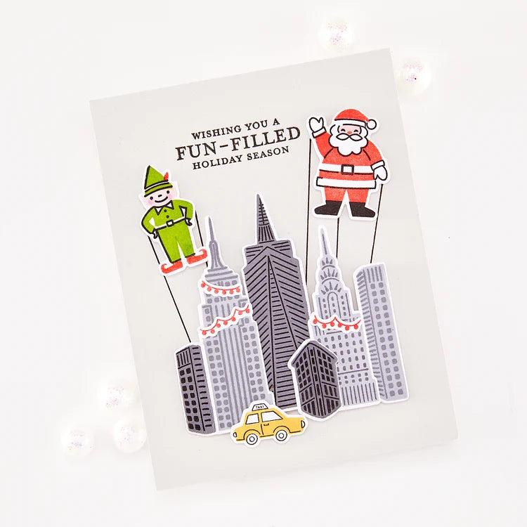 Hero Arts - Parade Day Collection - Clear Stamps - In the City-ScrapbookPal
