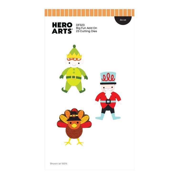 Hero Arts - Parade Day Collection - Dies - Big Fun Add On-ScrapbookPal
