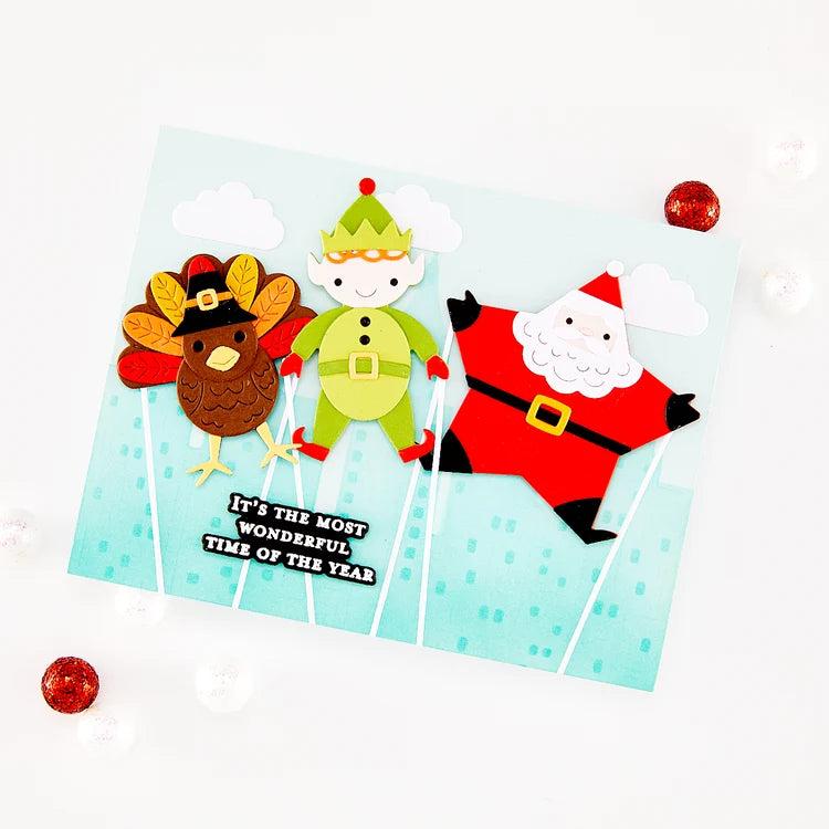 Hero Arts - Parade Day Collection - Stamp &amp; Cut - The Holiday Season-ScrapbookPal