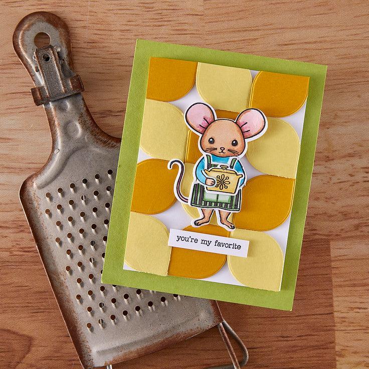 Hero Arts - Retro Kitchen Collection - Stamp &amp; Cut XL - What's Cookin'?-ScrapbookPal