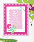 Hero Arts - Say It With Style Collection - Stamp & Cut - Birthdays Inside & Out-ScrapbookPal