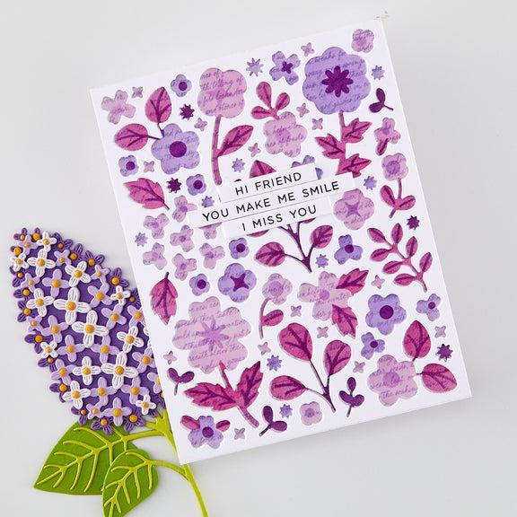 Hero Arts - Spring Meadow Collection - Clear Stamps - Everyday Sentiment Strips 2-ScrapbookPal