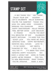 Hero Arts - Spring Meadow Collection - Clear Stamps - Everyday Sentiment Strips 2-ScrapbookPal