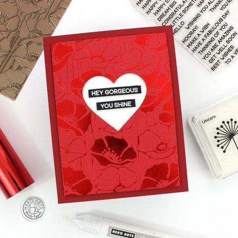 Hero Arts - Spring Meadow Collection - Dies - Sentiments Strips-ScrapbookPal