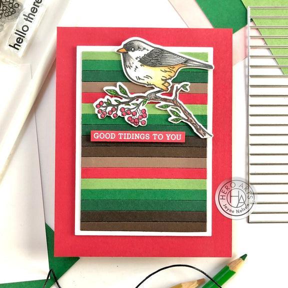 Hero Arts - Spring Meadow Collection - Dies - Sentiments Strips-ScrapbookPal