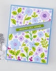 Hero Arts - Spring Meadow Collection - Stencils - Color Layering Meadow Blooms-ScrapbookPal