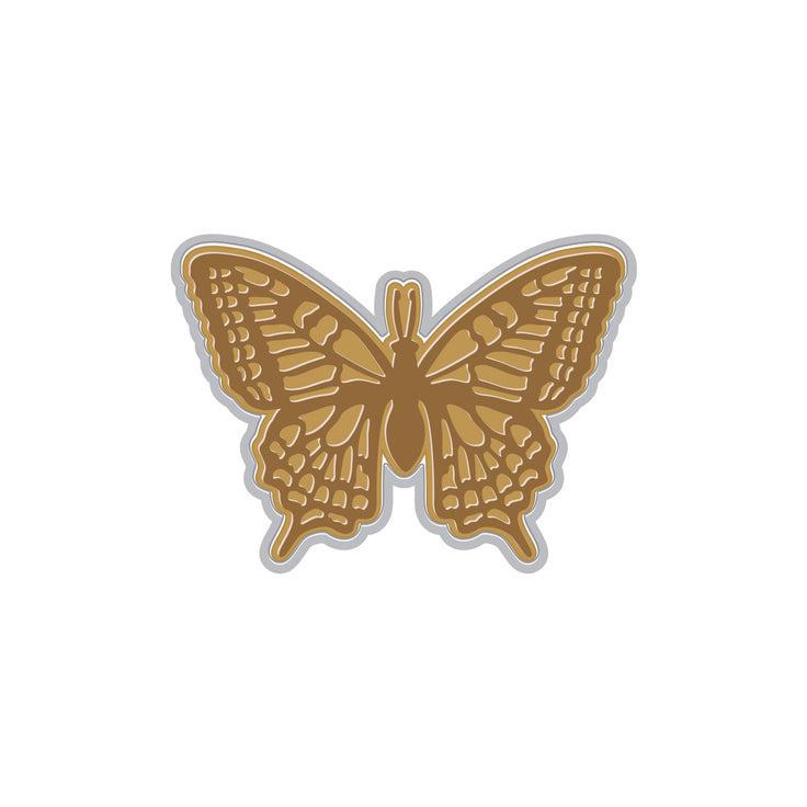 Hero Arts - Spring Whimsy Collection - Hot Foil Plate &amp; Dies - Butterfly-ScrapbookPal
