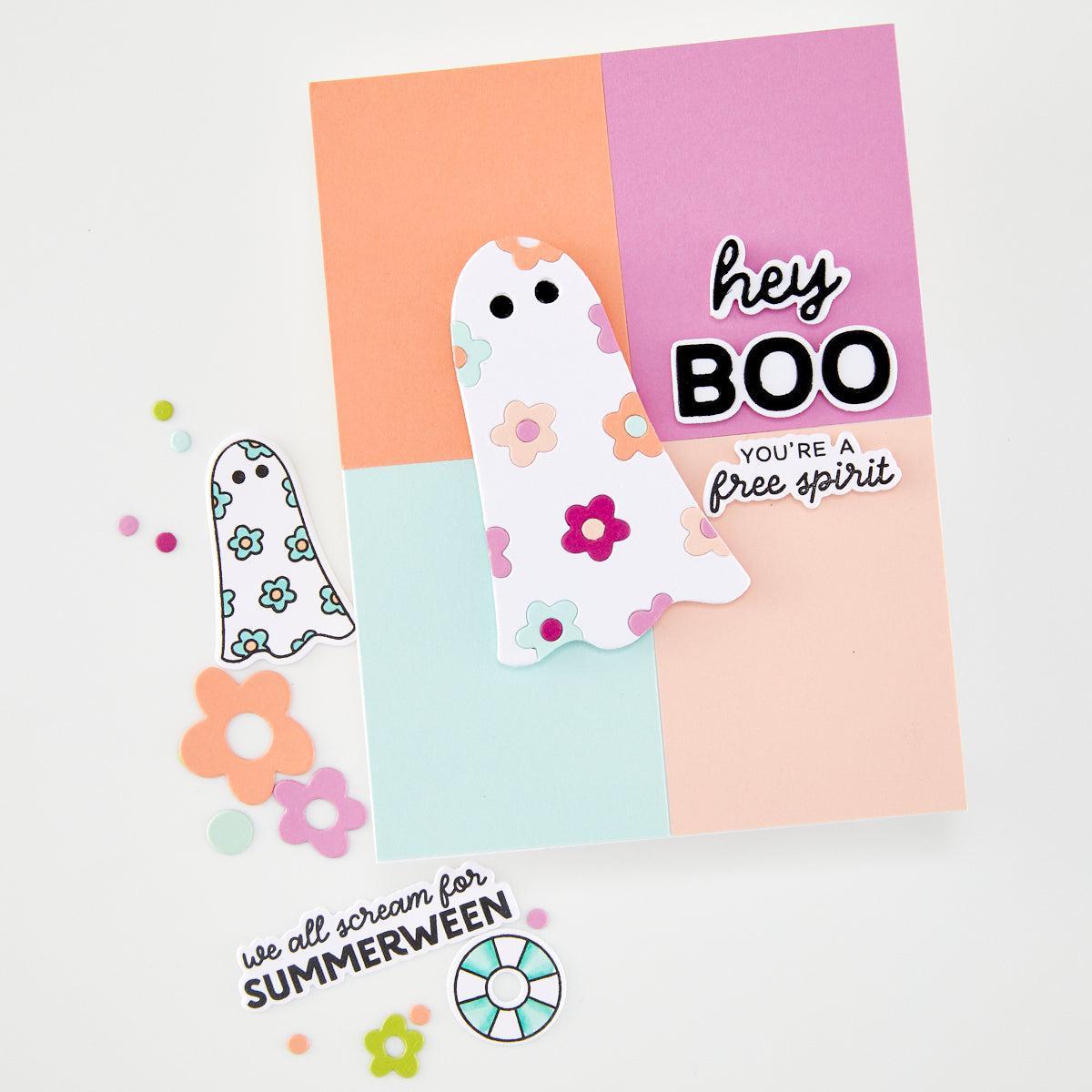 Hero Arts - Summerween Collection - Dies - Free Spirit-ScrapbookPal