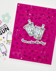 Hero Arts - Summerween Collection - Stamp & Cut - Ghoul Summer-ScrapbookPal