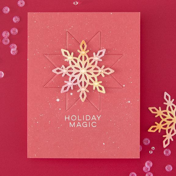 Hero Arts - Very Merry Collection - Clear Stamps - Modern Holiday Greetings-ScrapbookPal