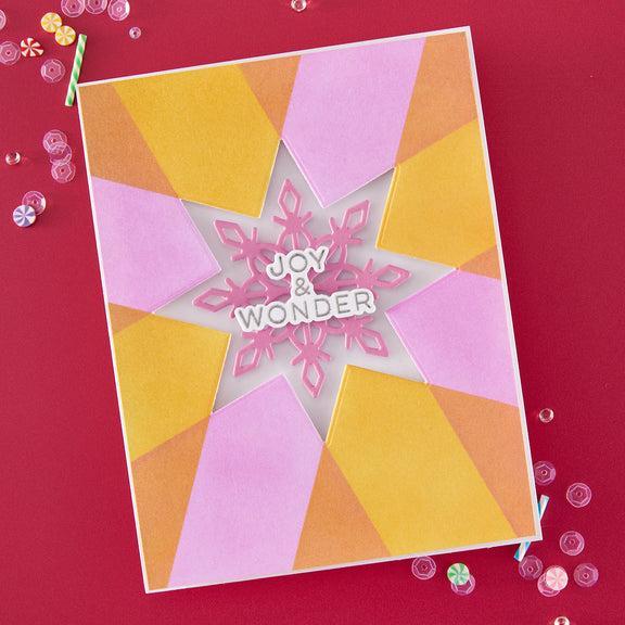 Hero Arts - Very Merry Collection - Stamp &amp; Cut - Modern Holiday Greetings-ScrapbookPal