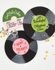 Hero Arts - Vintage Vinyl Collection - Clear Stamps - Wishing You-ScrapbookPal
