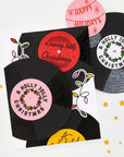 Hero Arts - Vintage Vinyl Collection - Clear Stamps - Wishing You-ScrapbookPal