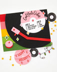 Hero Arts - Vintage Vinyl Collection - Dies - Drop the Needle-ScrapbookPal