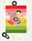 Hero Arts - Vintage Vinyl Collection - Stamp & Cut - Feeling Festive-ScrapbookPal