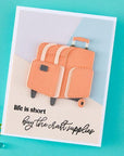 Hero Arts - We All Have Baggage Collection - Clear Stamps - Keep Calm Sentiments-ScrapbookPal