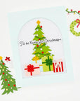 Hero Arts - Whimsical Wheels Collection - Dies - Beep Beep Holiday Extras-ScrapbookPal